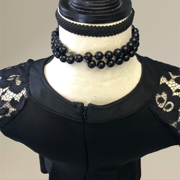 ▪️SUNNOW Women's Sleeveless Lace Patchwork A Line Short Mini Casual Dress▪️ - Picture 5 of 11